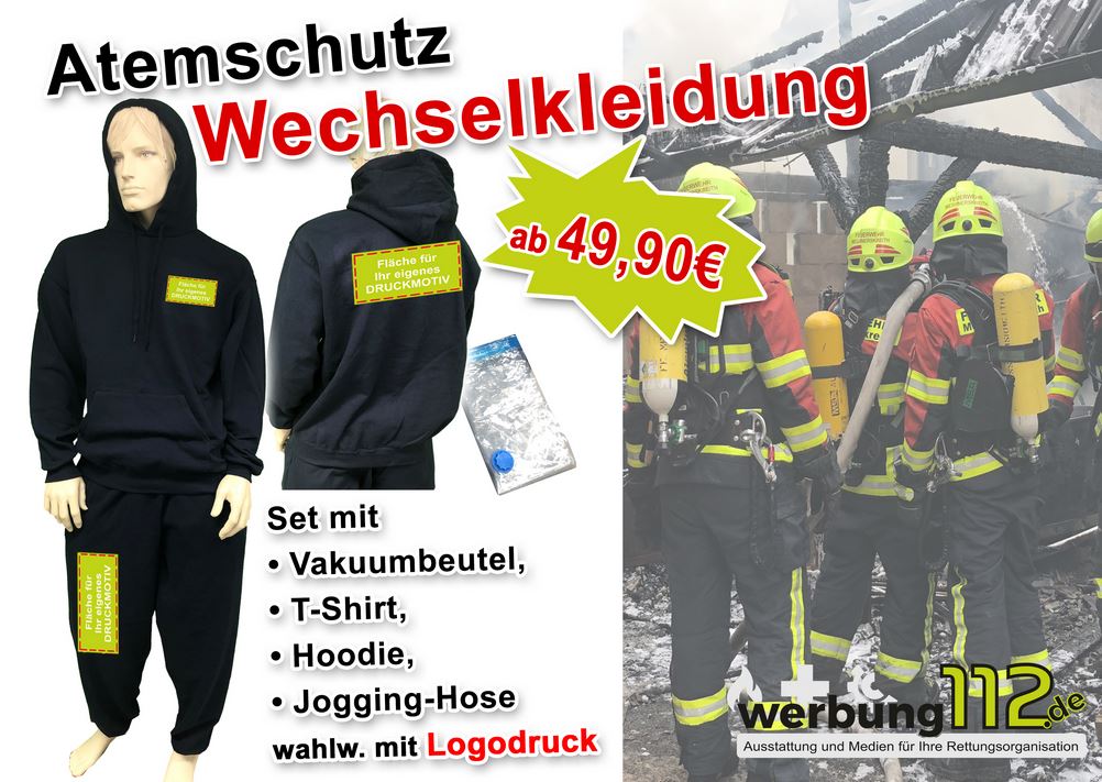 Atemschutz Wechselkleidung